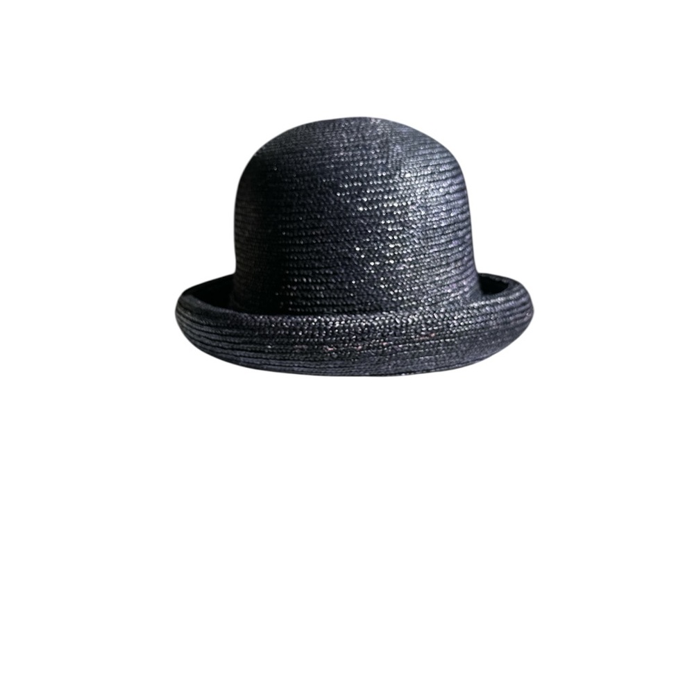 Betmar Purple Bowler Hat with Textured Finish